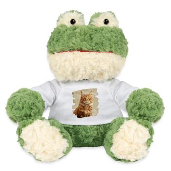 Maine Coon - MiniFeet® Frosch Torge - Weiß - Vorne