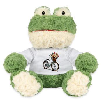 Vélo Floral Art Rétro - Grenouille Torge MiniFeet® - blanc - Devant