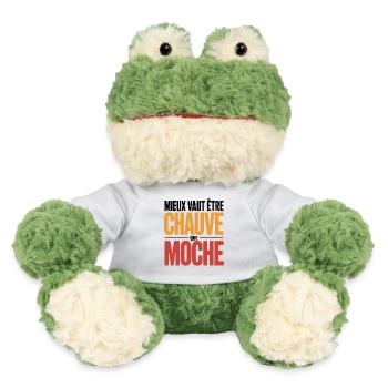 Mieux vaut être chauve Humour chauve Cadeau drole - Grenouille Torge MiniFeet® - blanc - Devant