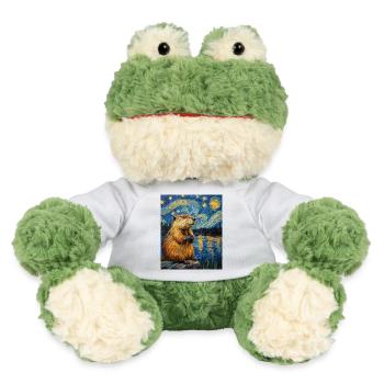Bieber Van Gogh Style Starry Night - MiniFeet® Frog Torge - white - Front