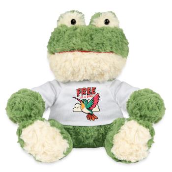 Free As A Bird Kolibri Design - MiniFeet® Frosch Torge - Weiß - Vorne