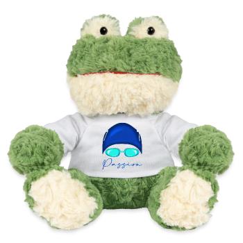 Passion Swimming Neon Blue - MiniFeet® Frog Torge - white - Front