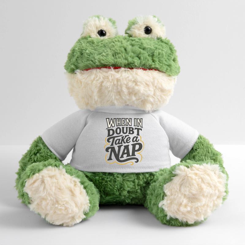 When in Doubt Take a Nap MiniFeet® Frog Torge