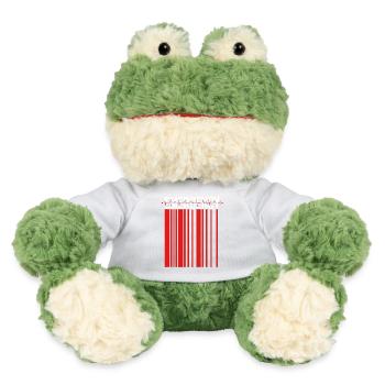 Rayure d’urgence contrastée - Grenouille Torge MiniFeet® - blanc - Devant