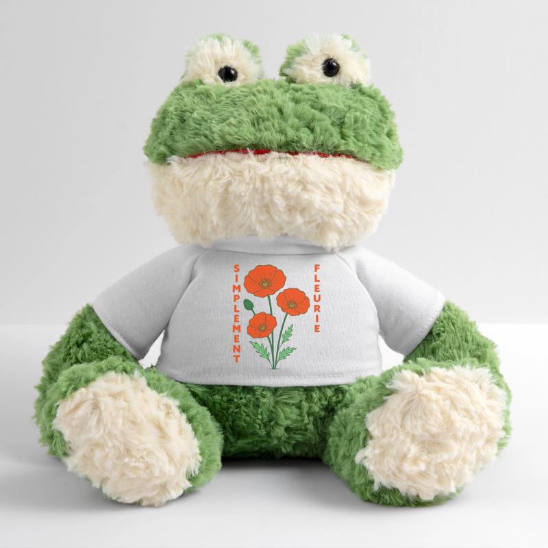 Simplement fleurie - Illustration florale rétro Grenouille Torge MiniFeet®
