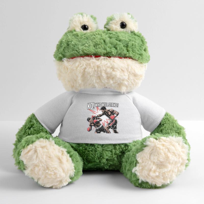 Explosion graphique de boxe par KO Showdown Grenouille Torge MiniFeet®