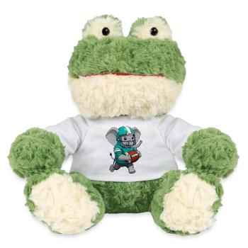Design des niedlichen Elefanten Football-Spieltags - MiniFeet® Frosch Torge - Weiß - Vorne