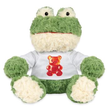 Glimmering Gummy Bear - MiniFeet® Frog Torge - white - Front