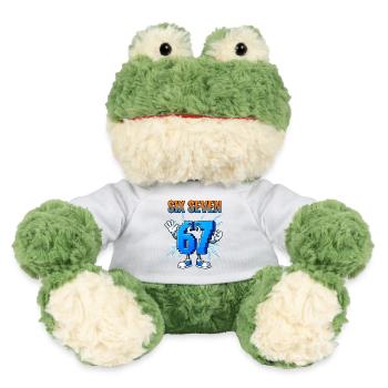 67 Gen Alpha Six Seven Italien 6 7 Brainrot - Grenouille Torge MiniFeet® - blanc - Devant