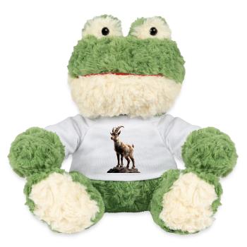 Steinbock Ziege Alpensteinbock Capricorn Ziegen  - MiniFeet® Frosch Torge - Weiß - Vorne