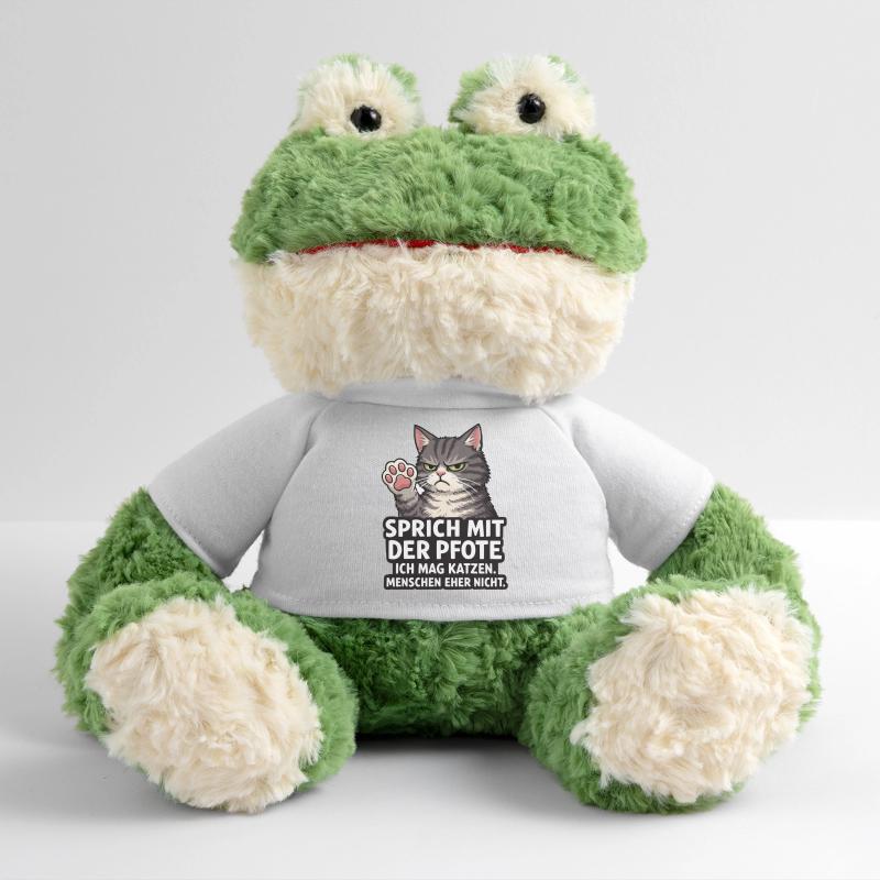 Sprich mit der Pfote – Grumpy Katze MiniFeet® Frosch Torge