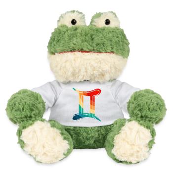 Gémeaux, signe zodique de l’horoscope et de l’astrologie - Grenouille Torge MiniFeet® - blanc - Devant