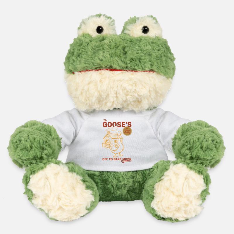 Sourdough Gooses Off To Bake More Bread Baking - MiniFeet® Frog Torge - white