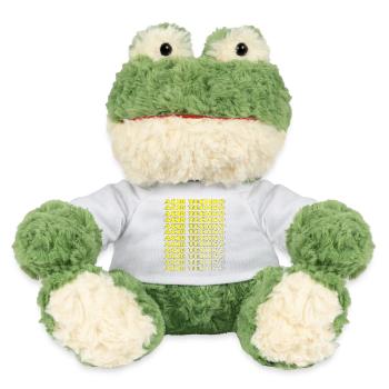 Acid Techno Repeat Neon - MiniFeet® Frosch Torge - Weiß - Vorne