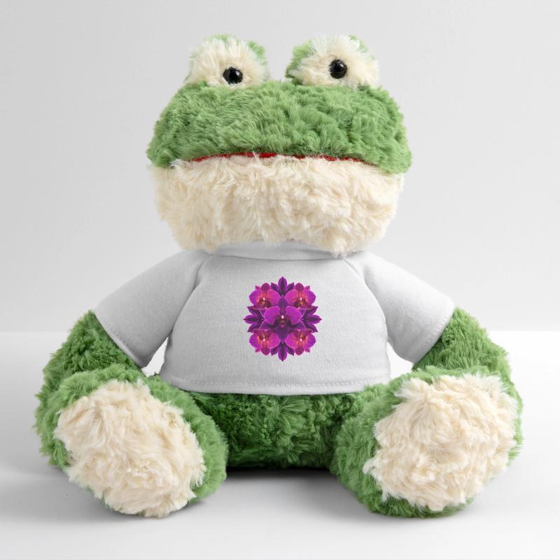 Mandala Orchidée Lumière Pourpre Grenouille Torge MiniFeet®
