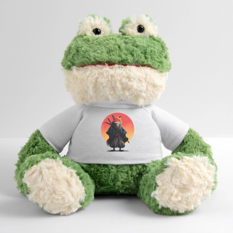 Fox Samurai au coucher du soleil Grenouille Torge MiniFeet®