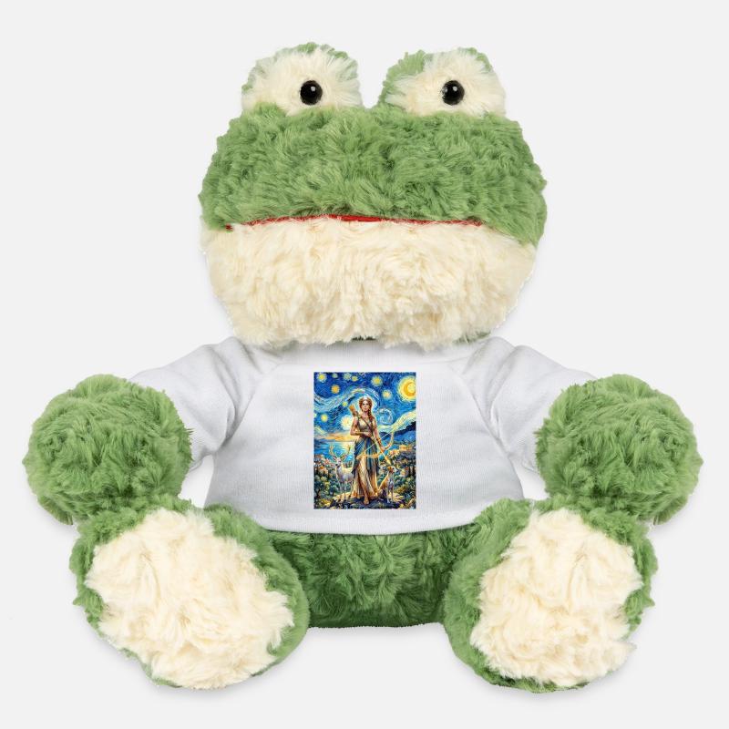 Artemis Nuit étoilée - Grenouille Torge MiniFeet® - blanc