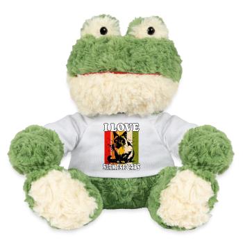 I Love Siamese Cat - MiniFeet® Frosch Torge - Weiß - Vorne