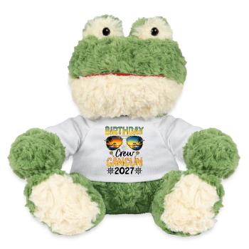 Birthday Crew Cancun 2027 - MiniFeet® Frosch Torge - Weiß - Vorne