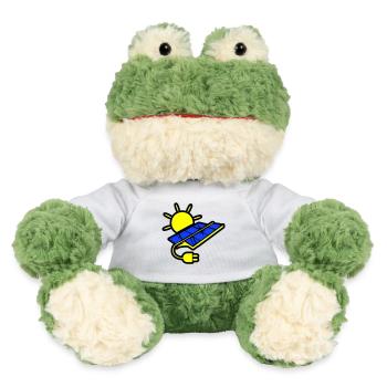 Énergie solaire du système photovoltaïque - Grenouille Torge MiniFeet® - blanc - Devant