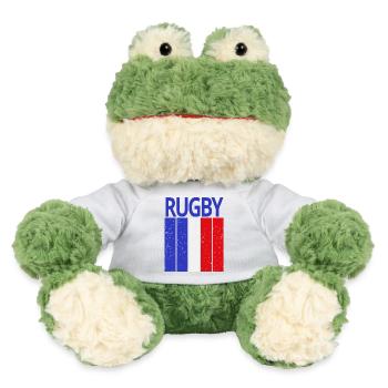 rugby, fan de rugby, rugbyman - Grenouille Torge MiniFeet® - blanc - Devant