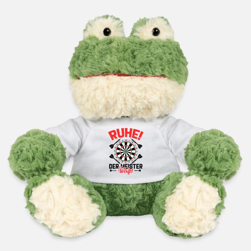 Dart Darten Darts - MiniFeet® Frosch Torge - Weiß