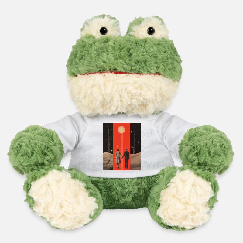 To the moon and back collage - MiniFeet® Frog Torge - white