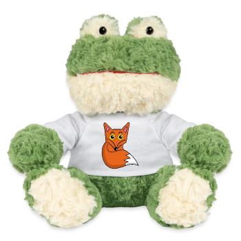 Cute Fox - MiniFeet® Frog Torge - white - Front