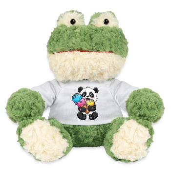 Süßer Panda Cartoon Eis Sommer Süßigkeit - MiniFeet® Frog Torge - white - Front