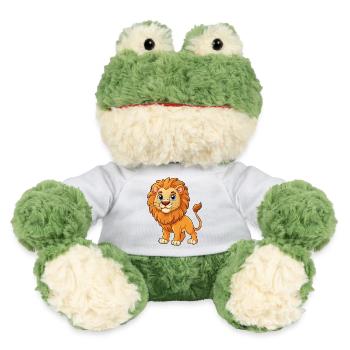 Mignon lion - Grenouille Torge MiniFeet® - blanc - Devant