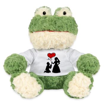 Brautpaar Ehepaar Hochzeit - MiniFeet® Frosch Torge - Weiß - Vorne