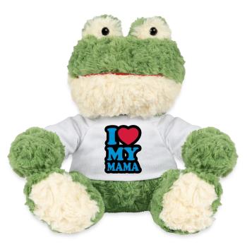 I love my mama - MiniFeet® Frog Torge - white - Front