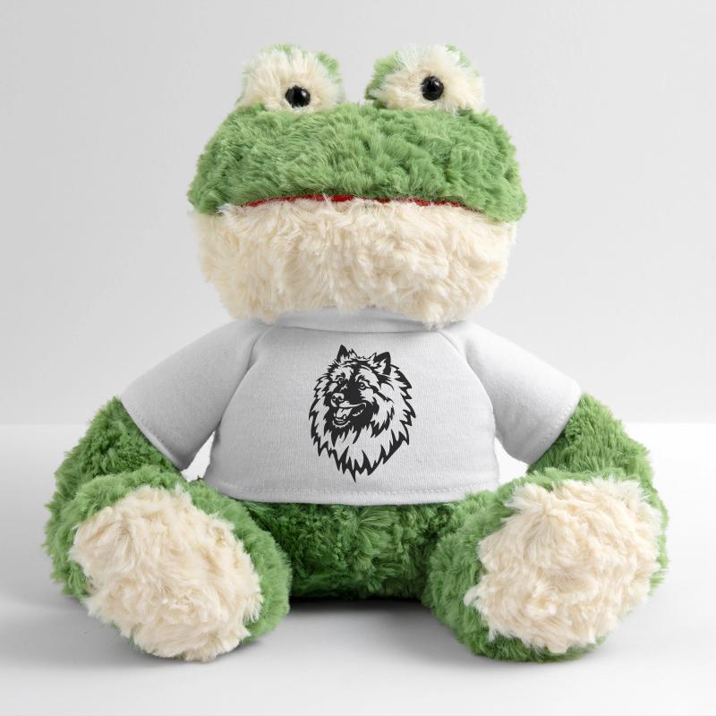 Wolfsspitz Kopf MiniFeet® Frosch Torge