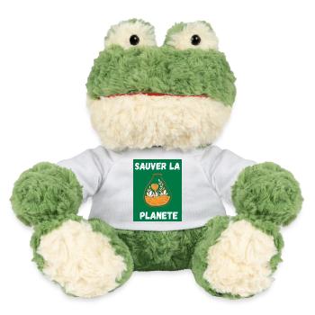 JOUR DE LA TERRE,ECOLOGIE,PLANETE,ENVIRONNEMENT - Grenouille Torge MiniFeet® - blanc - Devant