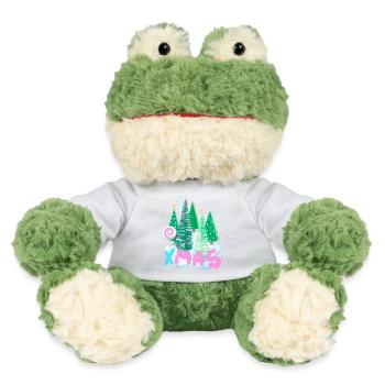 Christmas Xmas Christmas Tree Design - MiniFeet® Frog Torge - white - Front