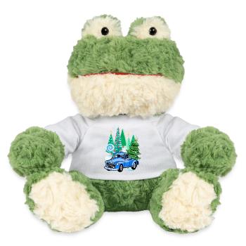 Winter Pick-Up Weihnachtsprint - MiniFeet® Frosch Torge - Weiß - Vorne