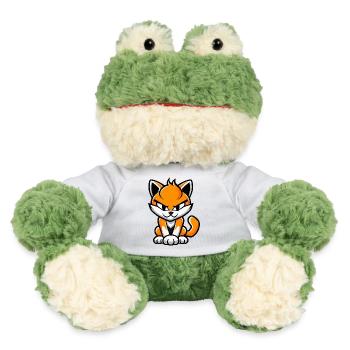 Bande dessinée Chat - Grenouille Torge MiniFeet® - blanc - Devant