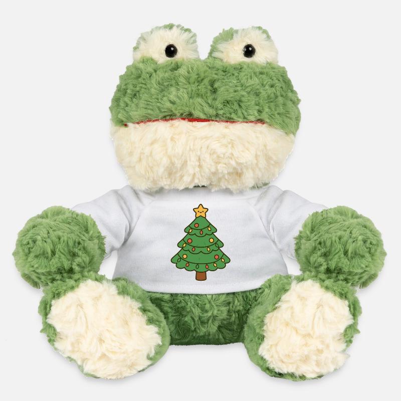 Joyeux sapin de Noël - Grenouille Torge MiniFeet® - blanc