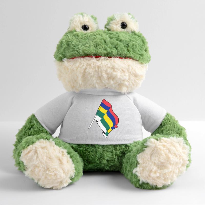 Terschelling Flag – Island Pride MiniFeet® Frog Torge