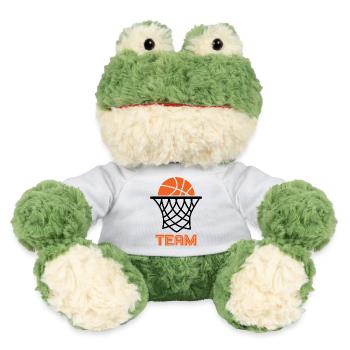 Joueur de basket-ball de l’équipe de basket-ball - Grenouille Torge MiniFeet® - blanc - Devant