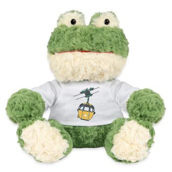 Cable Car Gondola - Yellow Heart - MiniFeet® Frog Torge - white - Front