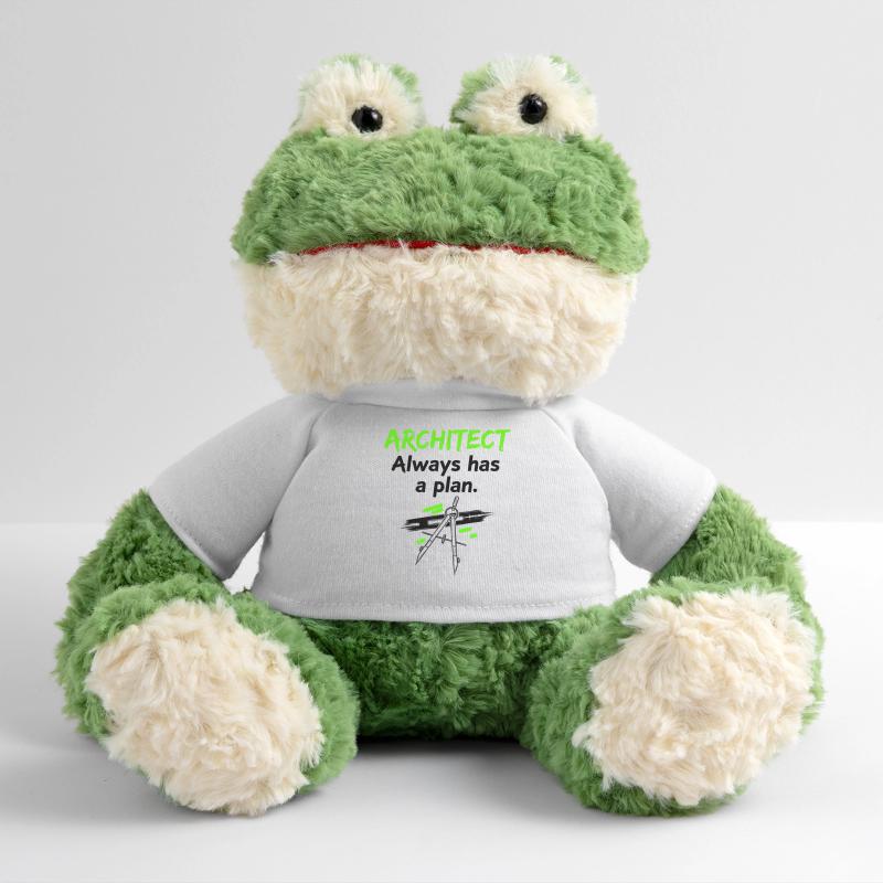Architekt mit Plan MiniFeet® Frosch Torge