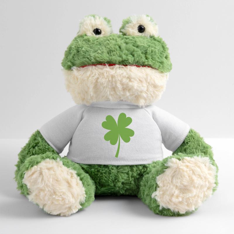 Solid four-leaf clover MiniFeet® Frog Torge