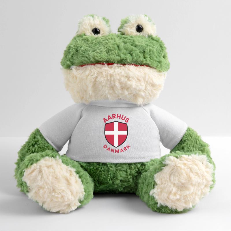 Écu du drapeau du Danemark d’Aarhus Grenouille Torge MiniFeet®