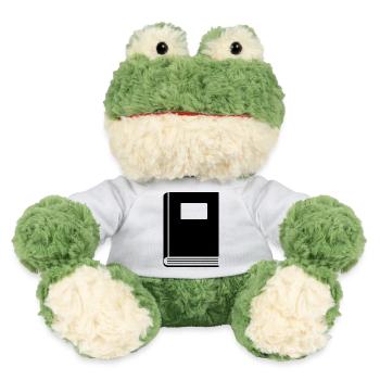 Geschlossenes Buch - MiniFeet® Frosch Torge - Weiß - Vorne