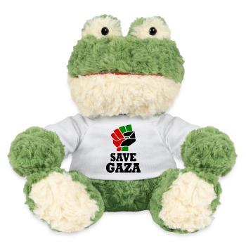Save gaza - MiniFeet® Frog Torge - white - Front