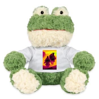 Bedouin in the Desert - MiniFeet® Frog Torge - white - Front