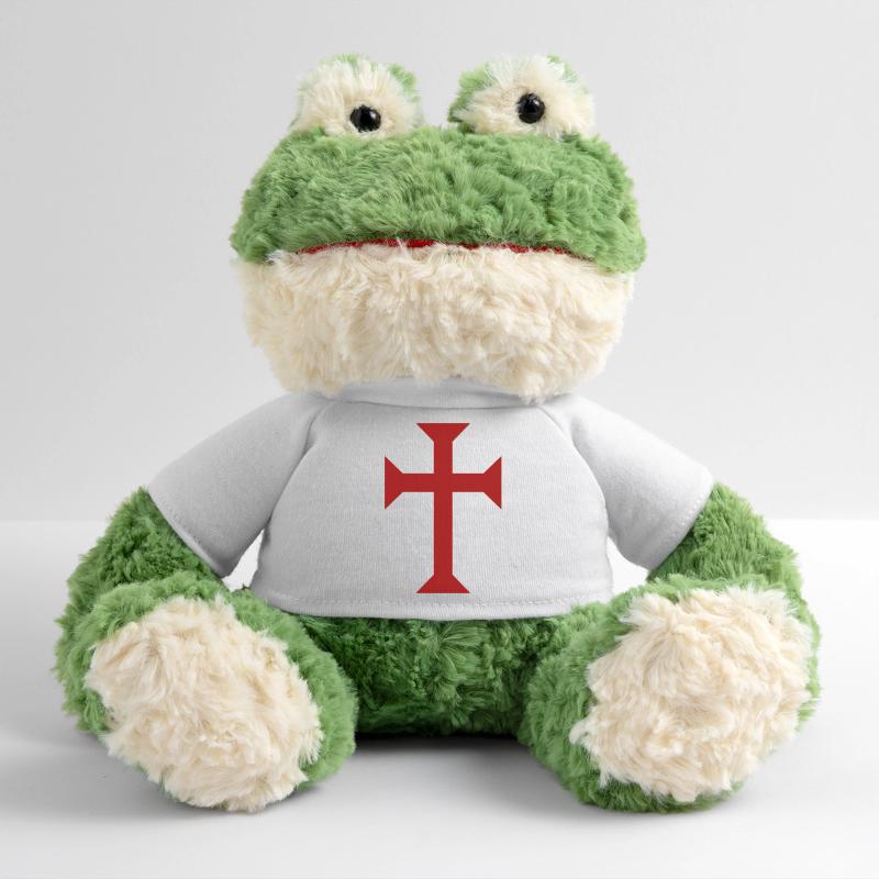 Red Templar Cross MiniFeet® Frog Torge