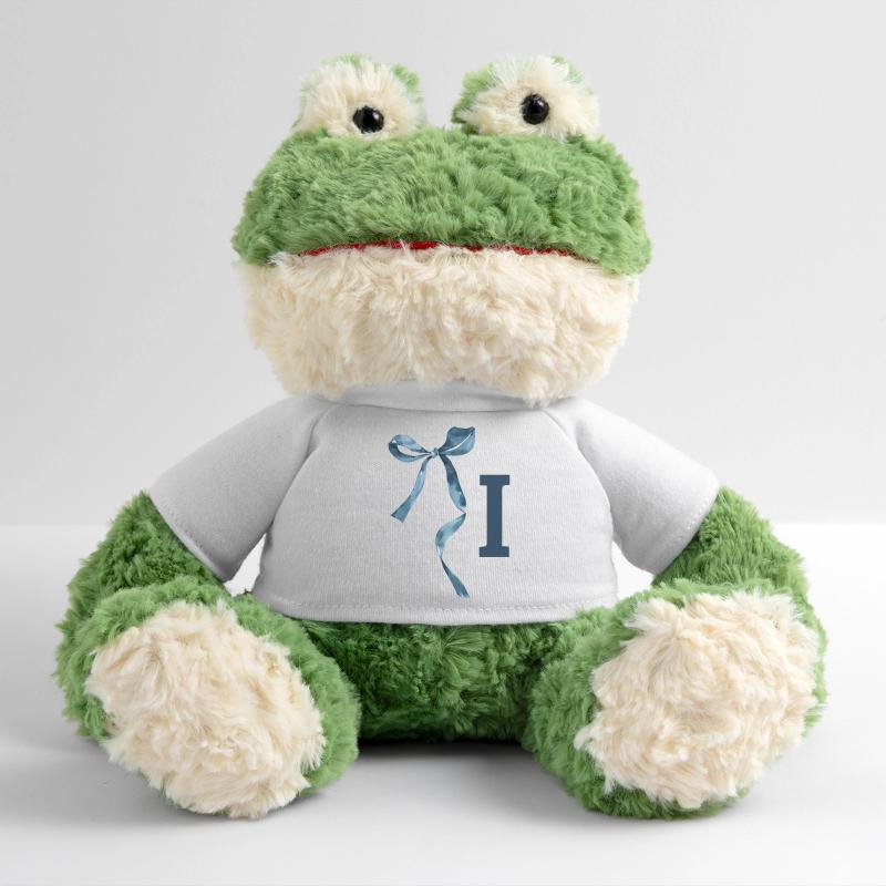 Monogramm i Geschenkidee MiniFeet® Frosch Torge