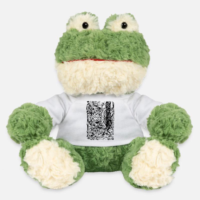 ENCHANTED FOREST - MiniFeet® Frog Torge - white
